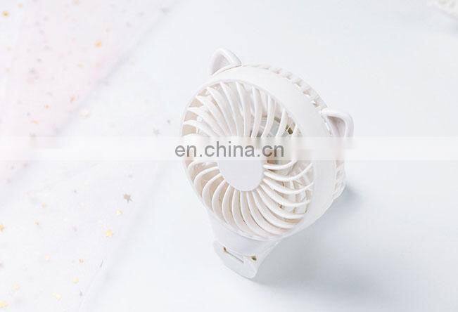 handheld mini fan rechargeable battery fan USB mini folding fan