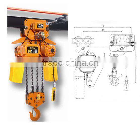 China supplier 10 ton overhead crane