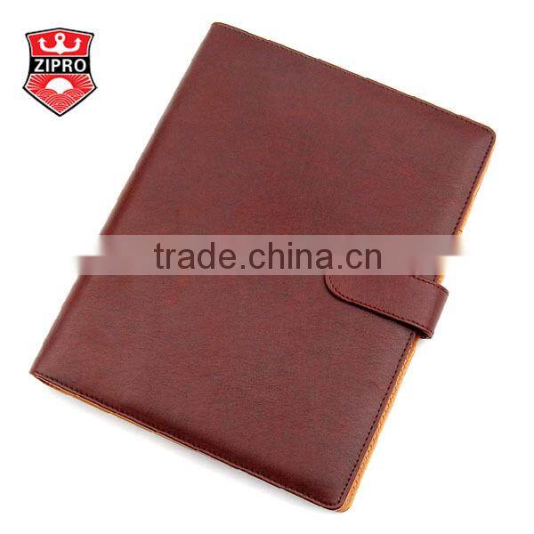 High quality colorful PU leather daily notebook buckles notebook with lock hardcover notebook