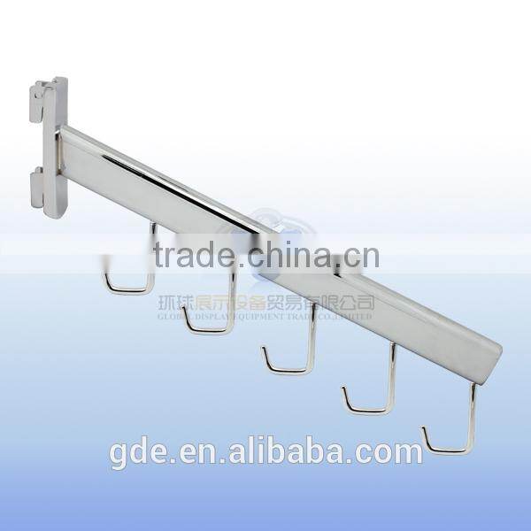 Wholesale metal 5-hook slotted channel display hook