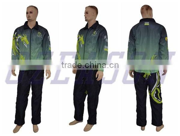 Hot Selling OEM cheap Custom Sublimation Long Tracksuit/Jacket Warm Up/New Design women tracksuit