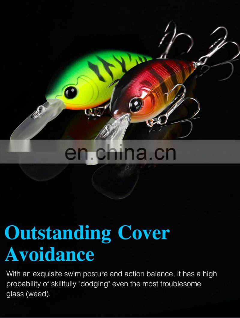 13g Trolling Lure Crank Bait Fake Fish Floating bait Mini Crankbait Fishing Lure