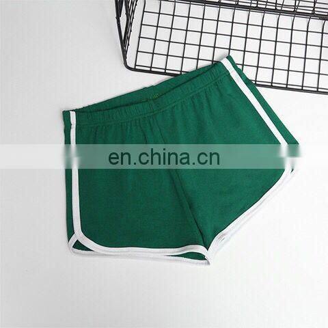 Manufacturers wholesale custom casual sports shorts women loose casual running pants all-match bottoming wide-leg pants