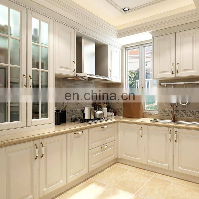 CBMMART High glossy white lacquer soft close 3D modern kitchen cabinet designs furniture kitchen cabinets sale