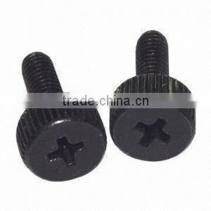 China Factory fastener costom big head hand tighten screws