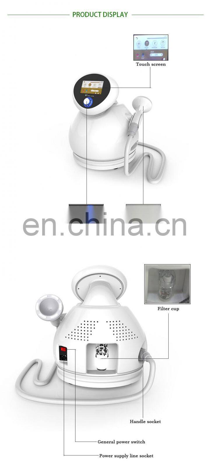 3 in 1 vacuum 40K RF Body Cavitation Slimming facelifting and skin tighten Machine