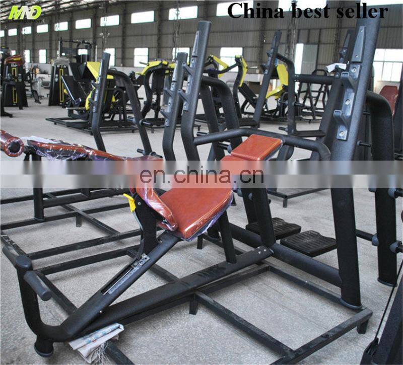 Dezhou Commercial Fitness Equipment mnd Fitness Muscle Machine Bodybuilding AN59 Flat Bench Home