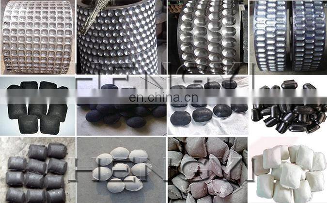 making charcoal from coconut shell/manual briquette press/piston briquette machine