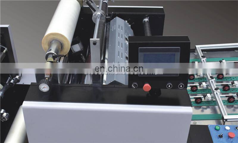 SAFM800 High Speed Fully Electromagnetic Heat Glueless Automatic Laminating Machine, Hot Thermal gluless Double Face Laminator