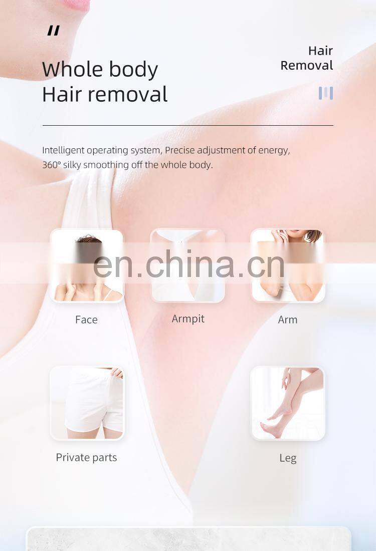 Mini 808NM Diode Lazer Hair Removal Machine Commercial Use