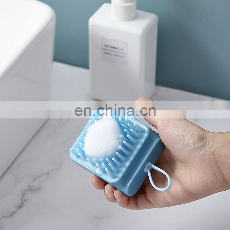 High quality Salon Head Massager Shampoo Scalp Massage Brush Hair Washing Comb Body Shower Brush Bath Spa Slimming Massage Brush