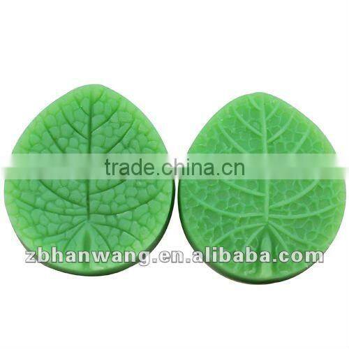Q0010 leaf icing molds silicone icing molds cake decoration molds