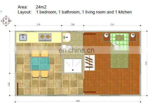fiber cement prefabricated house ( mobile house, prefab house )