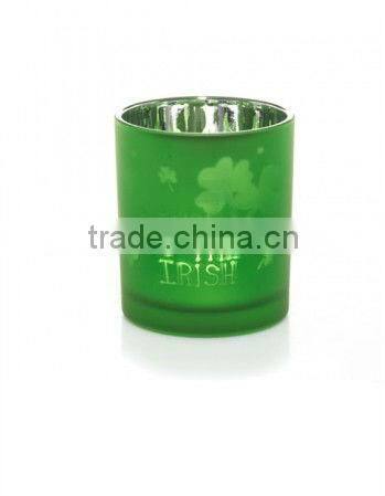 Wildflower Crackle Votive Holder