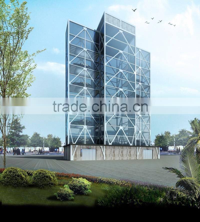 Hot rise elevator parking system