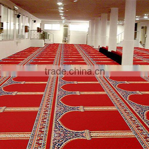 Church Prayer Roll Carpet Mosque Machine Made Carpet Prayer Carpet Rug