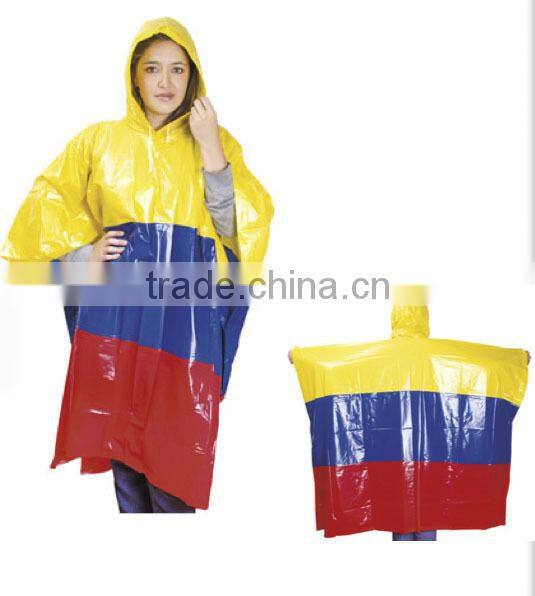 Cute Breathable PU Raincoat Waterproof Rainwear