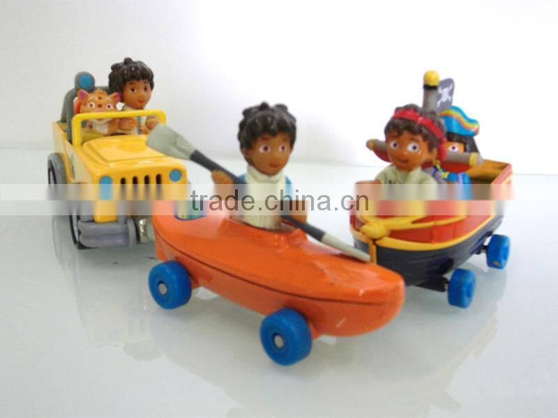 High quality customized made pvc charactor miniatures for kids