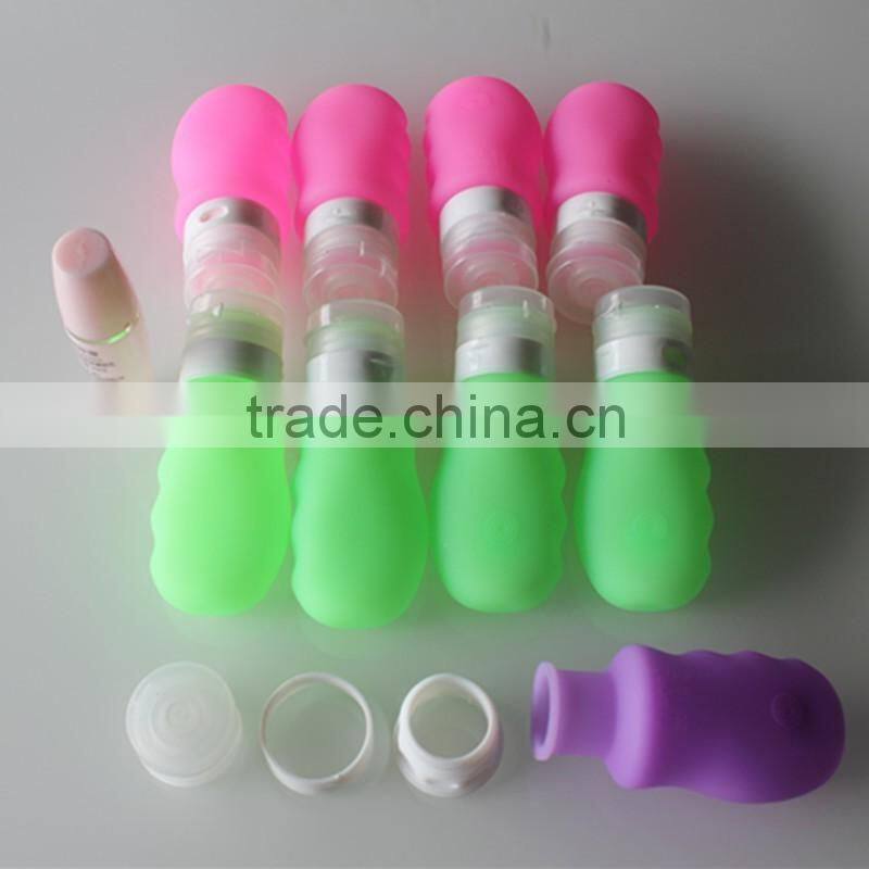 Leak-proof Hotel Shampoo Container Silicone Travel Tube Squeeze Bottle