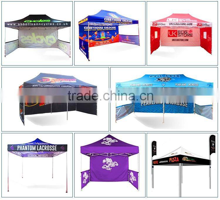 custom trade show display 3x3 easy up tent