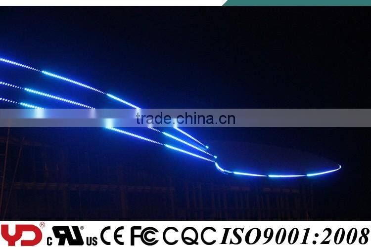 RGB CE FCC SASO led building outline lighting ip68 waterproof