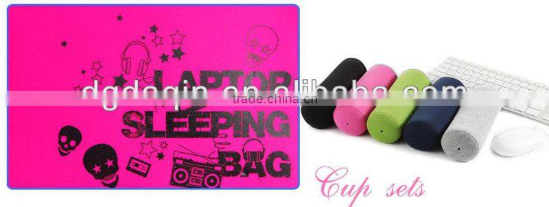 Muti-functional and Wholesale Price Pink Fashion Laptop Sleeve
