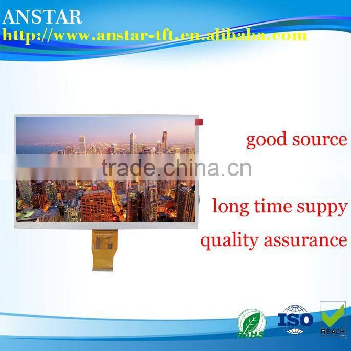 8 inch 1024*600P panel with RGB interface tft lcm