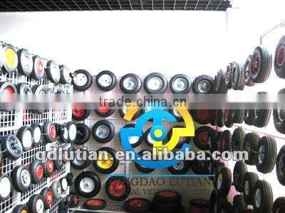rubber solid wheel, solid rubber wheel, rubber wheel, trolley wheel