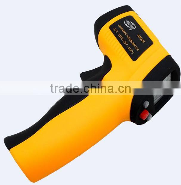 Non-Contact IR Laser Infrared Digital Thermometer LCD Digital Infrared Pyrometer Laser Point Temperature GM300