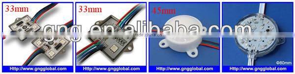 9 SMD5050 digital round led module pixel lights for amusement rides led amusement point lighting