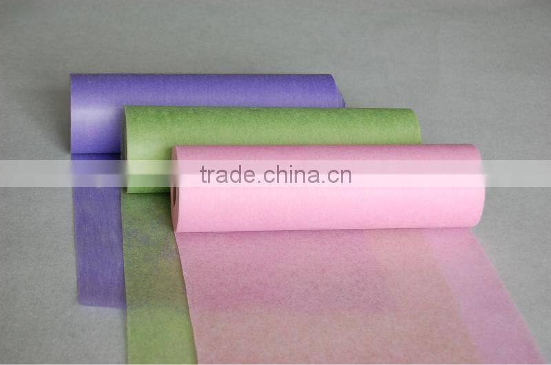 violet flower wrapping paper