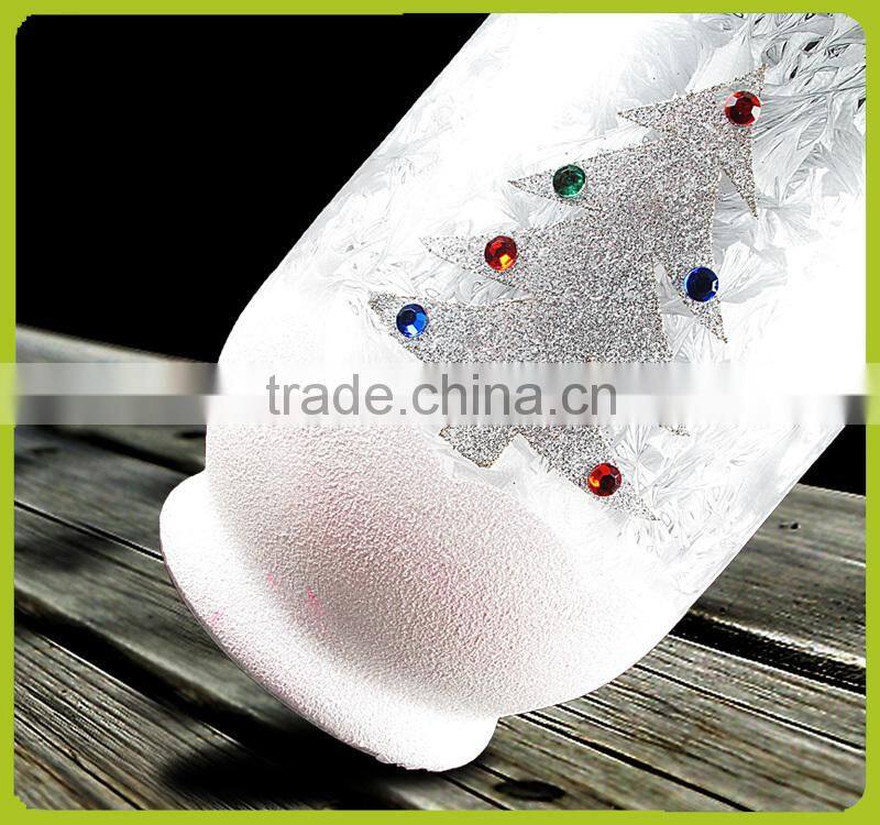 decorative bling crystal tea light candle holder