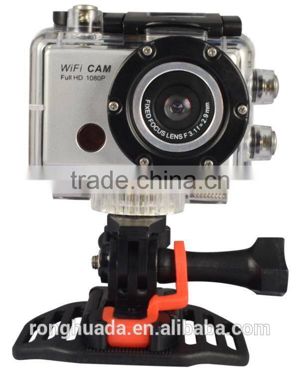 New Wifi CAM Full HD 1080P Extreme Sports Action Camera Waterproof Sports Video Camera Camcorder DV IR Remote Control By Phone T