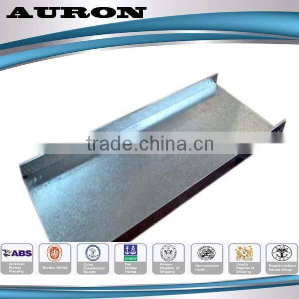 AURON/HEAWELL ABS BV GL DNV ISO ROHS CE Hot dipped galvanized outdoor cable tray/GI cable perforated tray/Steel Cable trough