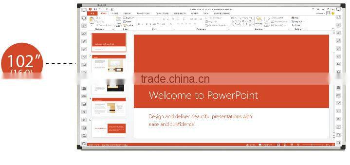 usb magnetic glass whiteboard iq board interactive smart non-glare magnetic glass 2 user writing board
