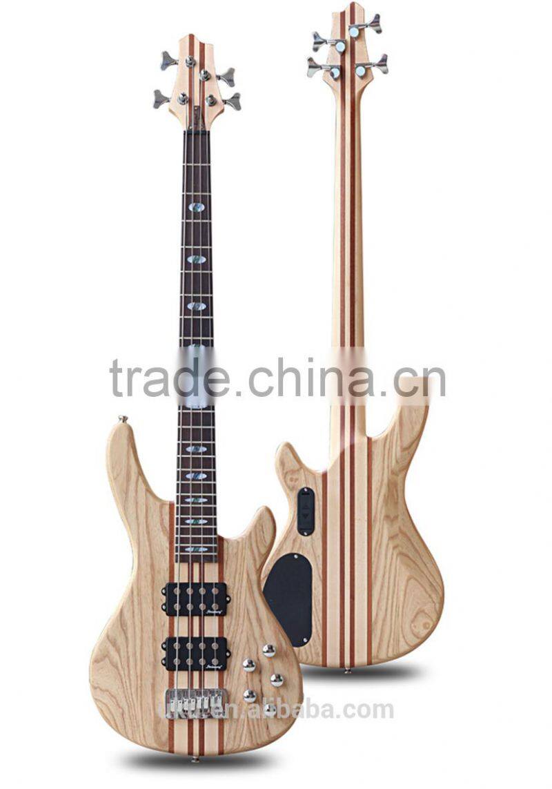 China music instruments wholesale excellent solid electric bass guitars 4 strings 5 strings