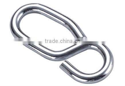 Stainless Steel AISI 304 316 Wire Rope 8 Shaped Hook Snap Hook ,Spring Hook in Carabiner Rigging