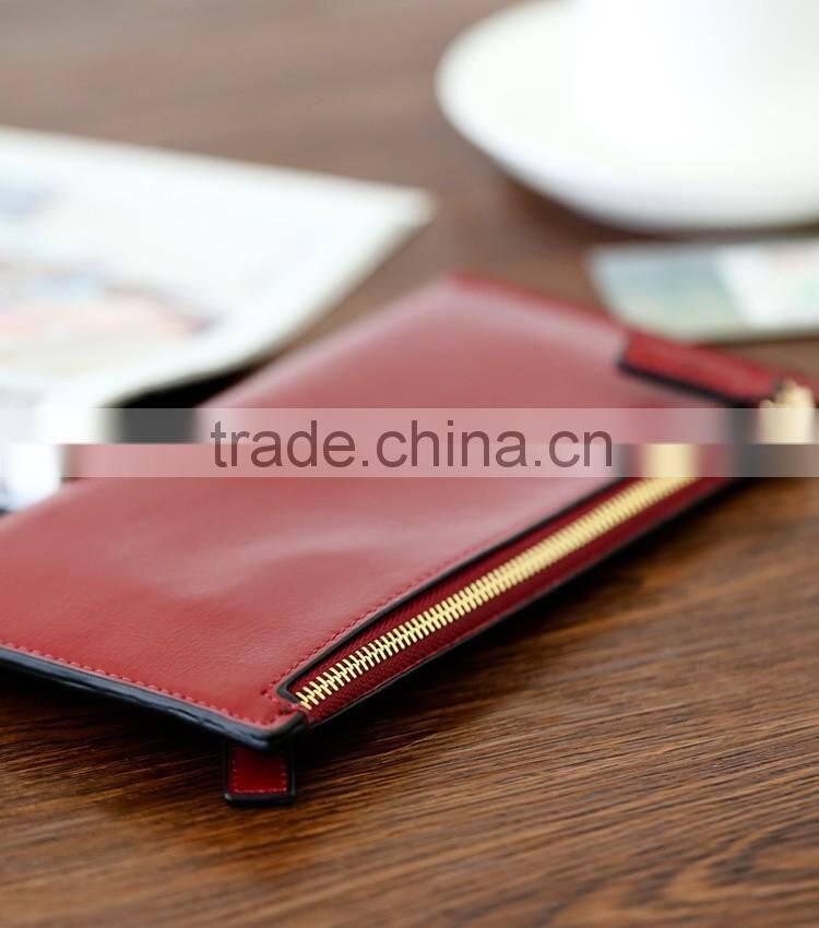 2016 Ebay hot sale leather wallet fancy taobao purse elegant ladies clutch