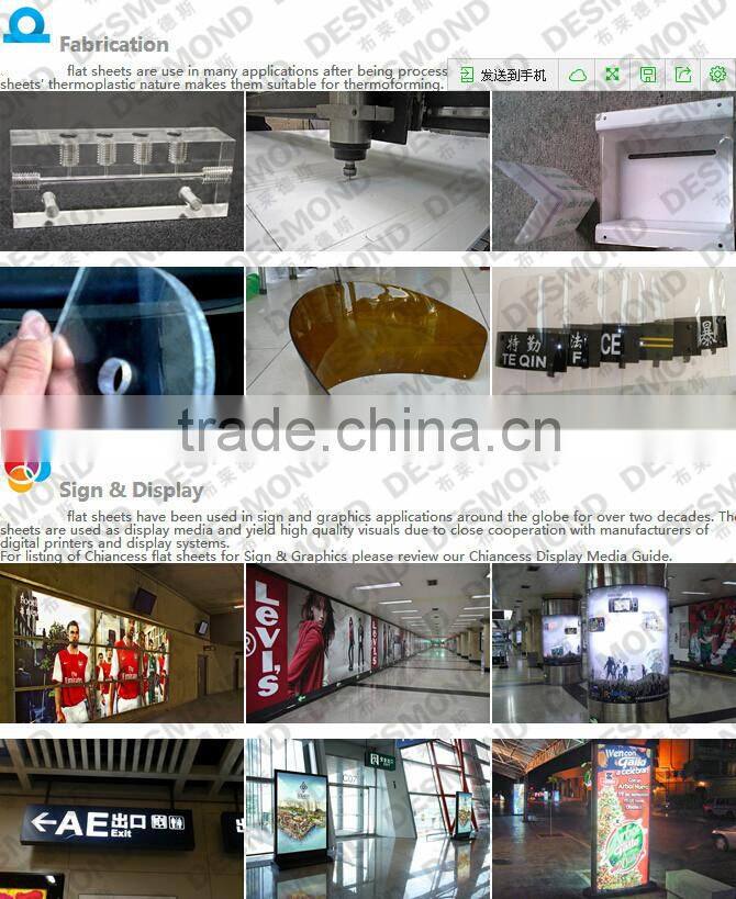 policarbonate solid sheet building material