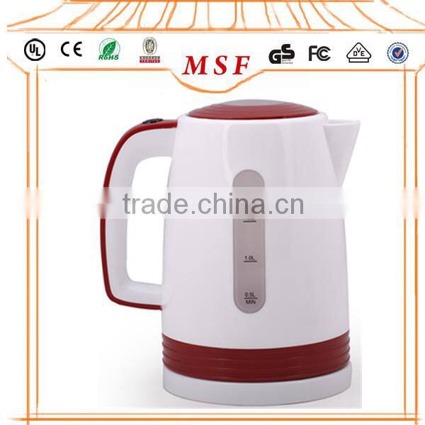 360 Degree Rotational Base Automatic Plastic Electric Kettle