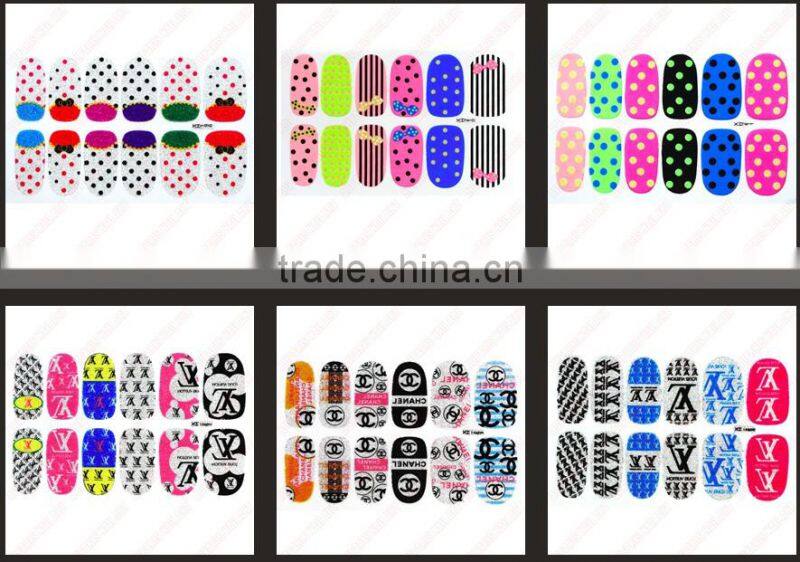NEW MINX Style Nail Foils Art Decoration Nail Patch Stickers (528 style)