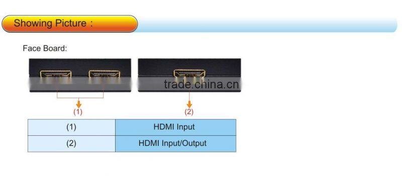 2 in 1 out hdmi switch , AB switch