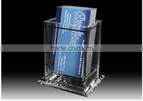 2015 new acrylic card holder&organizer, high quality elegant organizer, acrylic box
