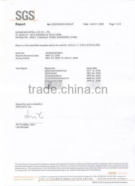 OGS capacitive touch screen for mobile phone