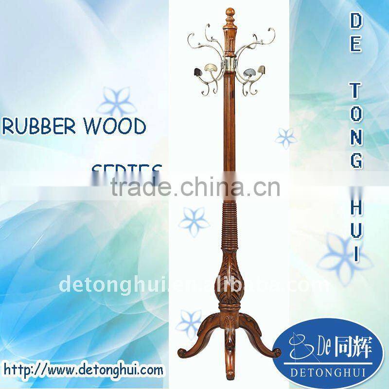 new wooden hat and coat stand rack