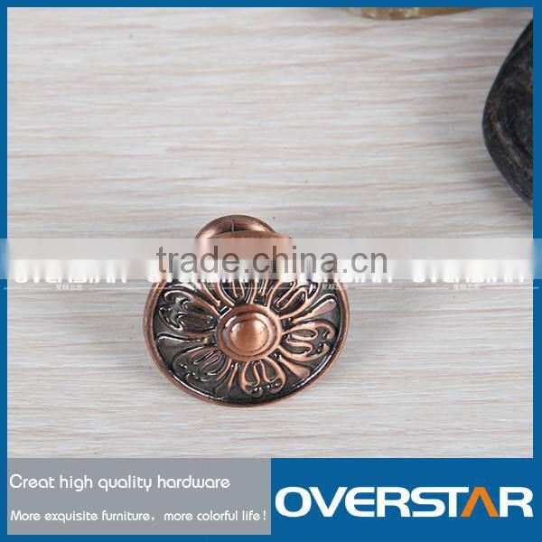 Zinc Alloy Antique Wooden Kitchen Cabinet Door Knob