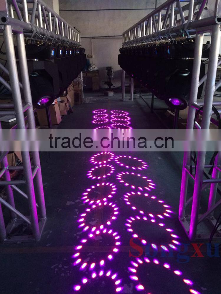 16 channels 16 facet prism sharpy beam moving head light beam 200 beam 5r for dj disco nightclub theater party