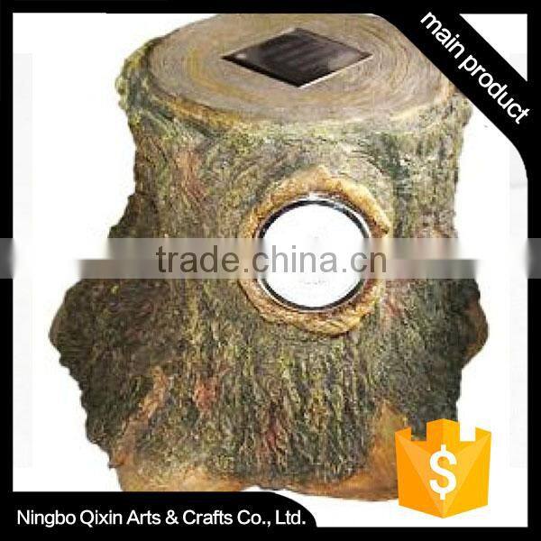 Root Shape Polyresin Decorative Solar Garden Light