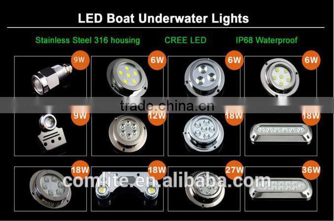 9W underwater IP68 marine LED trim tab light