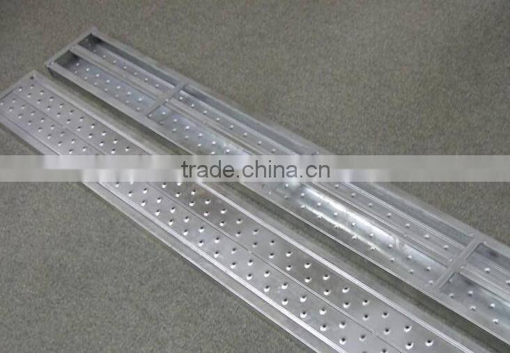 10 foot SSP Steel Scaffold Plank Raised Hook